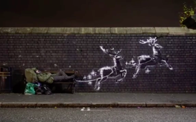 Noël vu par l’artiste Banksy